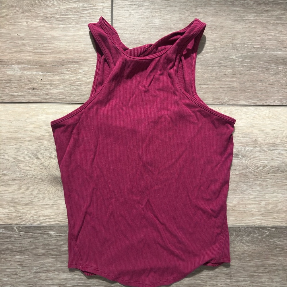 Lululemon open back tank top
